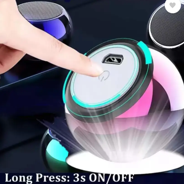 fitric m3 (portable bluetooth mini speaker) dynamic metal sound with high bass with google assistant, alexa & siri (multicolor) fitric m3 (portable bluetooth mini speaker) dynamic metal sound with high bass with google assistant, alexa & siri (multicolor)